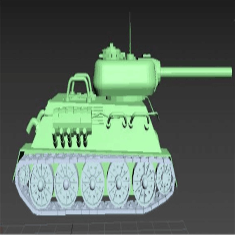 曲江充气军用坦克模型